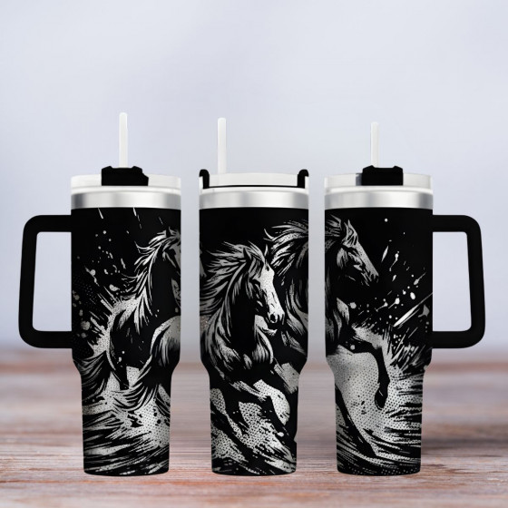 Tumbler - Motiv Wild Horses