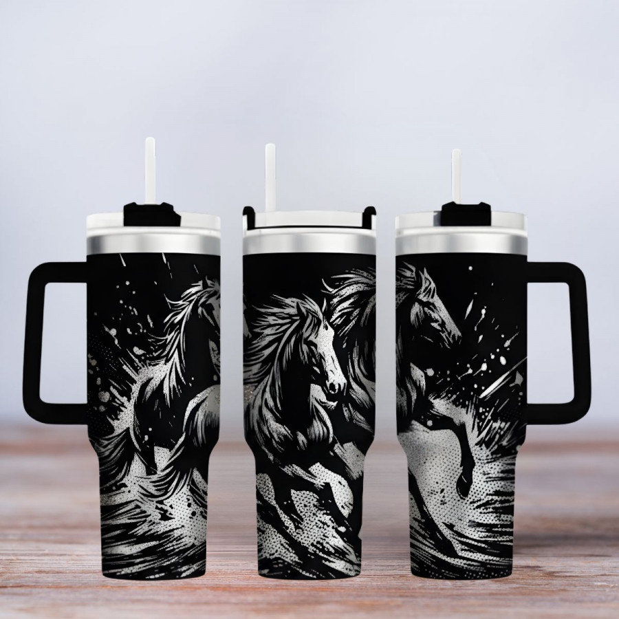 Tumbler - Motiv Wild Horses