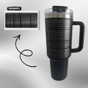 Personalisierter Tumbler mit versteckter Botschaft - Edelstahlbecher, hidden message
