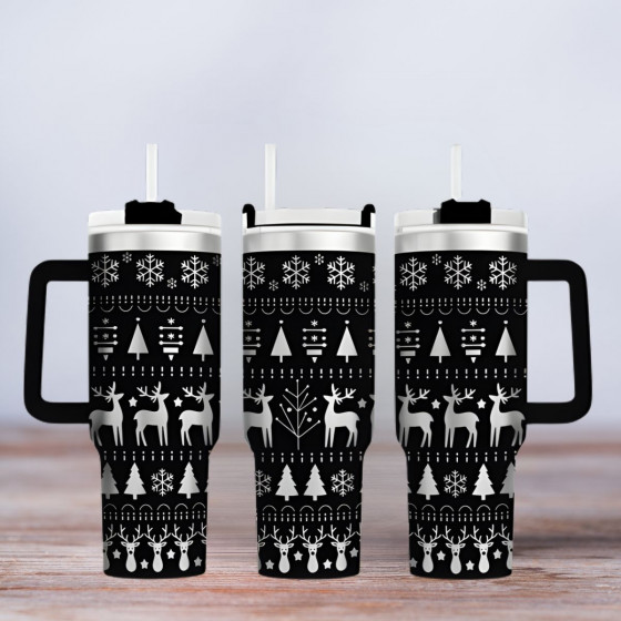 Tumbler mit Motiv Christmas - Xmas