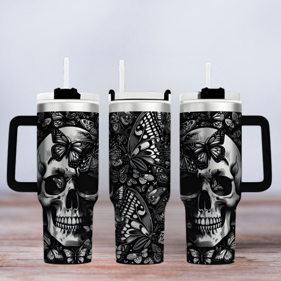 Tumbler - Motiv Skull